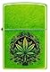 Zippo Sturmfeuerzeug - Leaf, Lurid, Color Image - Nachfüllbar - Wiederverwendbar - Windfestes Design - Geschenkbox - Made in USA
