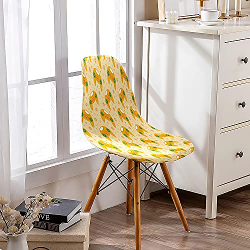 Lukery Housse de Chaise Salle à Manger Scandinaves, Extensible Amovible Lavable Protection de Chaise pour Hôtel Maison Mariage Décor de Restaurant...