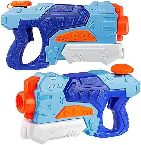D-FantiX 2 Pistola ad acqua per bambini, pistola ad acqua con capacità di 550 ML, pistola ad acqua...