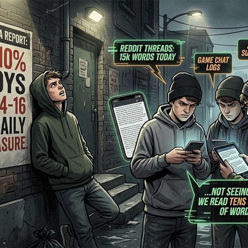 Episode 39 - &ldquo;Only 10% of boys aged 14-16 read daily for pleasure.&rdquo;