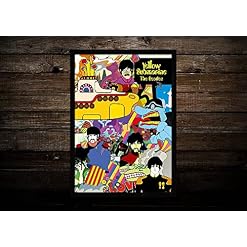 L’affiche du sous-marin jaune des Beatles | Imprimé sous-marin jaune | Impression encadrée ou non encadrée | A3 (42.0×29… - Les Beatles, Paul McCartney, John Lennon, RIngo Starr, George Harrison L'affiche du sous-marin jaune des Beatles | Imprimé sous-marin jaune | Impression encadrée ou non encadrée | A3 (42.0x29… – Image 7