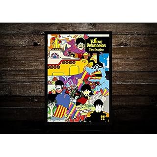 L’affiche du sous-marin jaune des Beatles | Imprimé sous-marin jaune | Impression encadrée ou non encadrée | A2 (59.4×42… - Les Beatles, Paul McCartney, John Lennon, RIngo Starr, George Harrison L'affiche du sous-marin jaune des Beatles | Imprimé sous-marin jaune | Impression encadrée ou non encadrée | A2 (59.4x42… – Image 7