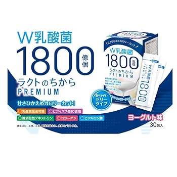 Amazon | ラクトのちから プレミアムW乳酸菌 15g×30包 食べ