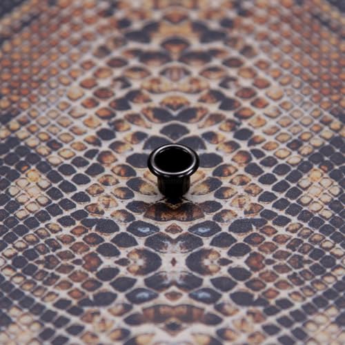 Image of KYDEX Thermoform Sheet - (P1 Texture) - (Infused Print) - (8in x 12in) - (Snake Skin - Realistic v1) - (1 Sheet) - (for Holster Making & Hobby) - (USA Made)