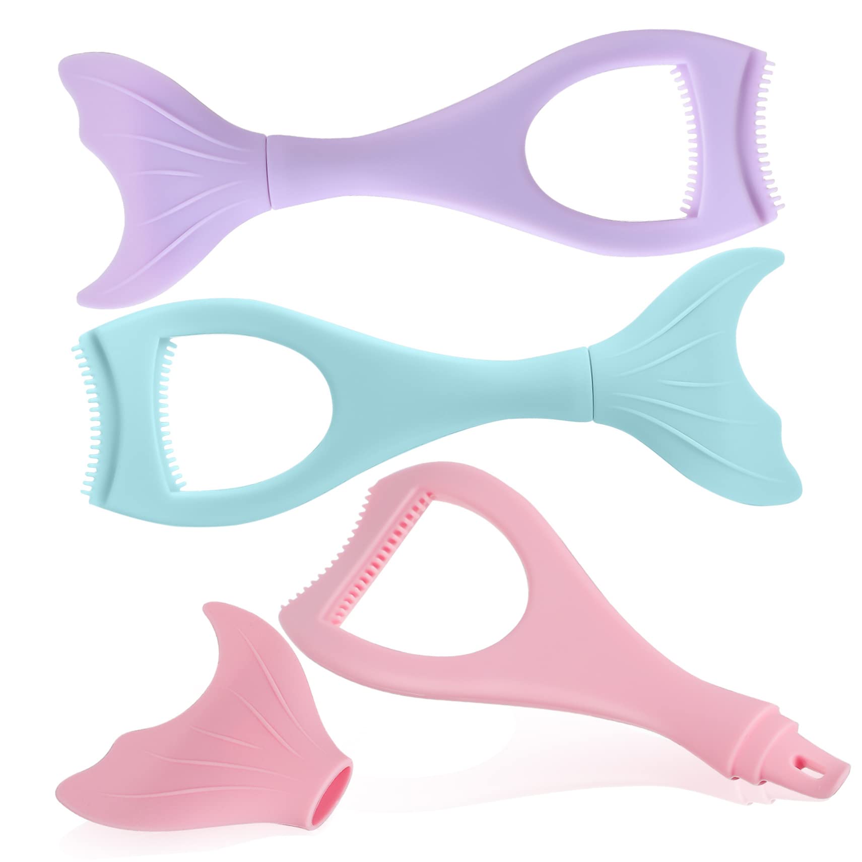 MAGICLULU Ensemble D'outils Multifonctions 3 Pièces Peigne À Cils Bouclier De Mascara Kit D'applicateur De De Mascara 3 Pièces X 3 Pièces