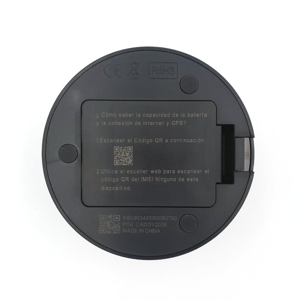 Luz Emergencia Coche DGT 3.0 (Obligatoria): Homologado por la DGT con Geolocalización | Baliza V16 Conectada [Información actualizada hasta 2038] Luz de Avería para Automóvil con GPS y Base Imantada