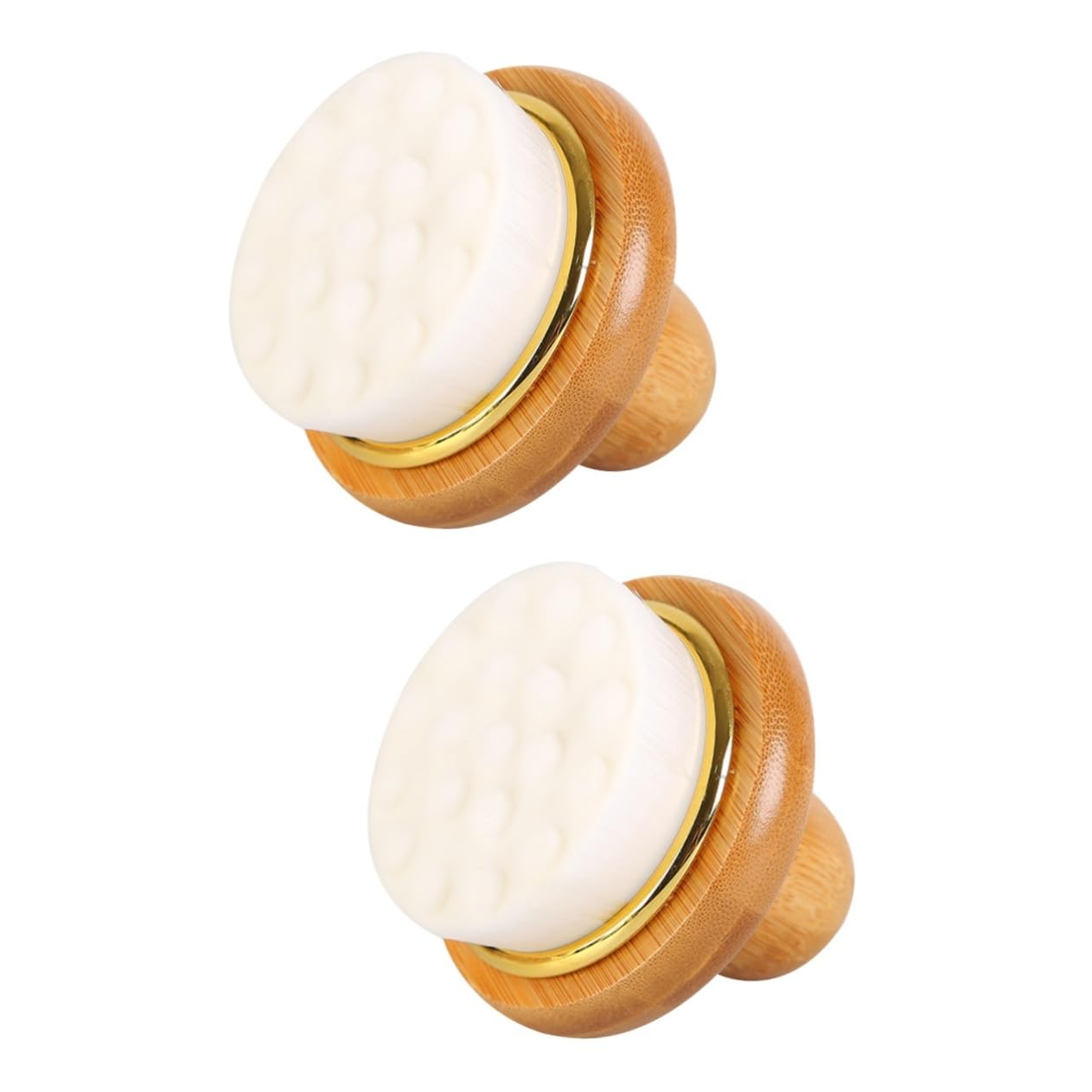 Healvian 2piezas Cepillo De Baño De Madera Para Exfoliación Corporal Cepillo De Ergonomico Mango De Madera Para Uso Diario y Cuidado Piel Para Bebés