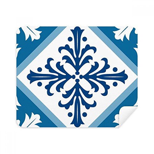 Chiffon de nettoyage en suède Talavera Fleur pour écran et lunettes x2