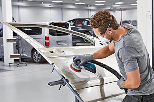 Bosch Professional 18V System Cordless Random Orbit Sander GEX 18V-125 (incl. sanding disc (125 mm), 1x sanding paper, dust bag, without battery/charger) 3 Bosch Professional 18V System Cordless Random Orbit Sander GEX 18V-125 (incl. sanding disc (125 mm), 1x sanding paper, dust bag, without battery/charger) - Image 3