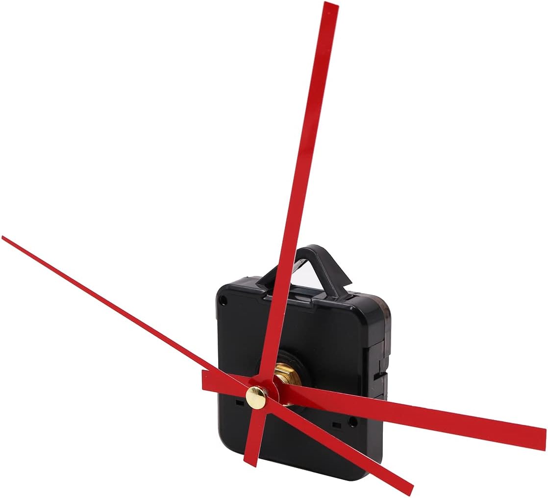 Namvo Silent Quartz Clock Mechanism Kit, Long Shaft Wall Clock Motor