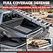 5.5FT Truck Bed Rail Caps Fit for 2015-2024,2025 Ford F150,TPE Bed Side Rail Protector & Tailgate Molding Cover, Automotive Exterior Accessories