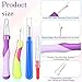 4 Pack Seam Ripper Tool Sewing Thread Stitch Ripper Handy Thread Remover Supplies Thread Threadripper Embroidery Accessories Notions for DIY Hand Crafting Quilting Cross Knitting