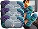 Produktbild Gründl 3x100 Gramm Filzwolle Spectra aus 100% Schurwolle, (Sparset 03 Blau Mix) inkl. Strickanleitung für Filzhausschuhe + 3 Strasssteine zum aufnähen