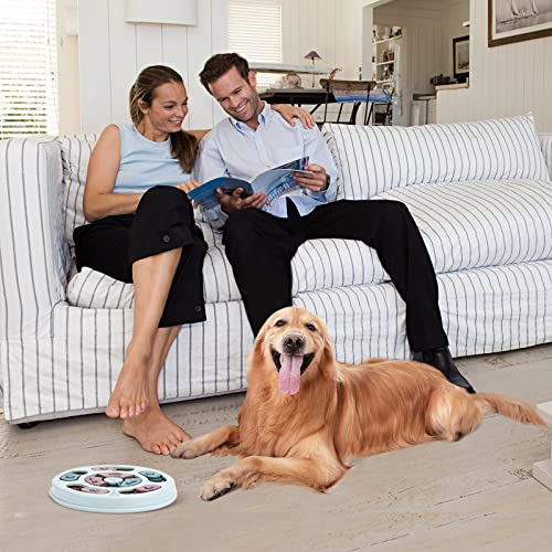 Rongbuk Brinquedos de quebra-cabeça para cães, brinquedo interativo para cães, dispensador de petisc