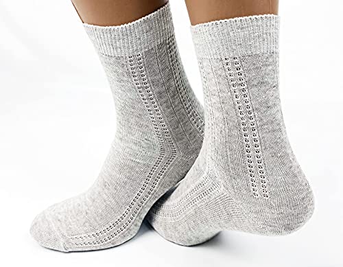 Image of Women's Thin Breathable Organic Linen Socks (5, Medium)