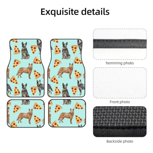 Alfombrillas de coche antideslizantes para viajar con tu Blue Heeler 3