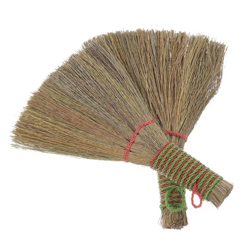 Holibanna 2Pcs Small Hand Broom Whisk Broom for Efficient Dust Cleaning Lightweight Manual Brush for Desktops Sofas Cars and Corners Practical Household Cleaning Tool