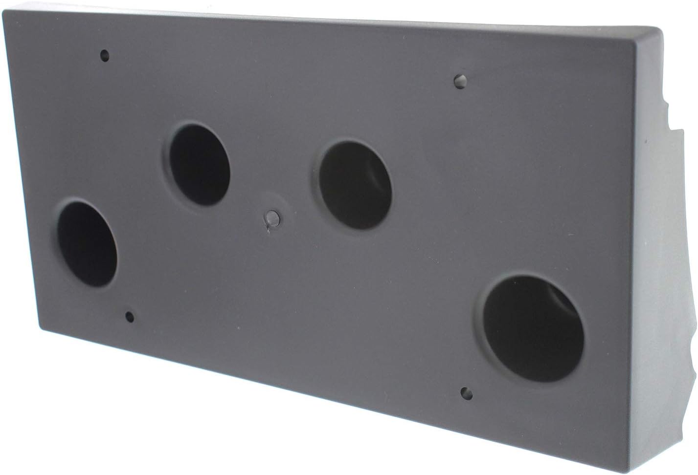 Compatible with 15-17 Yukon Front License Plate Holder Bracket Assembly Black GM1068159 22948151