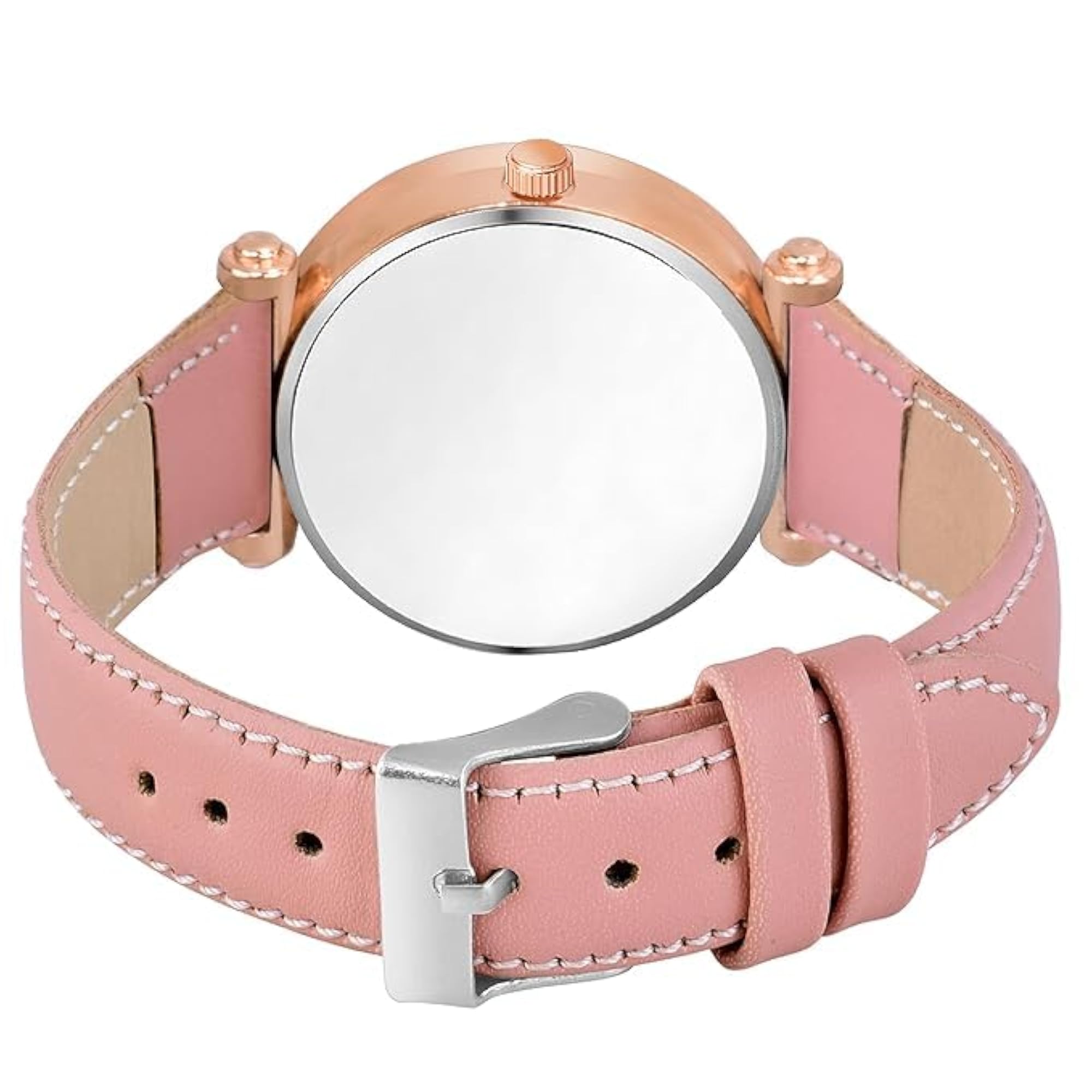 Women's Attractive Brown Leather Belt Analog Watch, Gift Idea