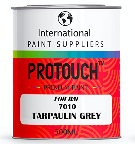 PROTOUCH Für RAL 7010 Planengrau Basecat, sauberer, unverdünnter Autolack, 500 ml Dose