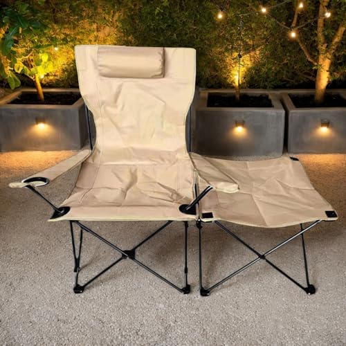 Chaise longue pliante robuste inclinable pour piscine et terrasse - 7