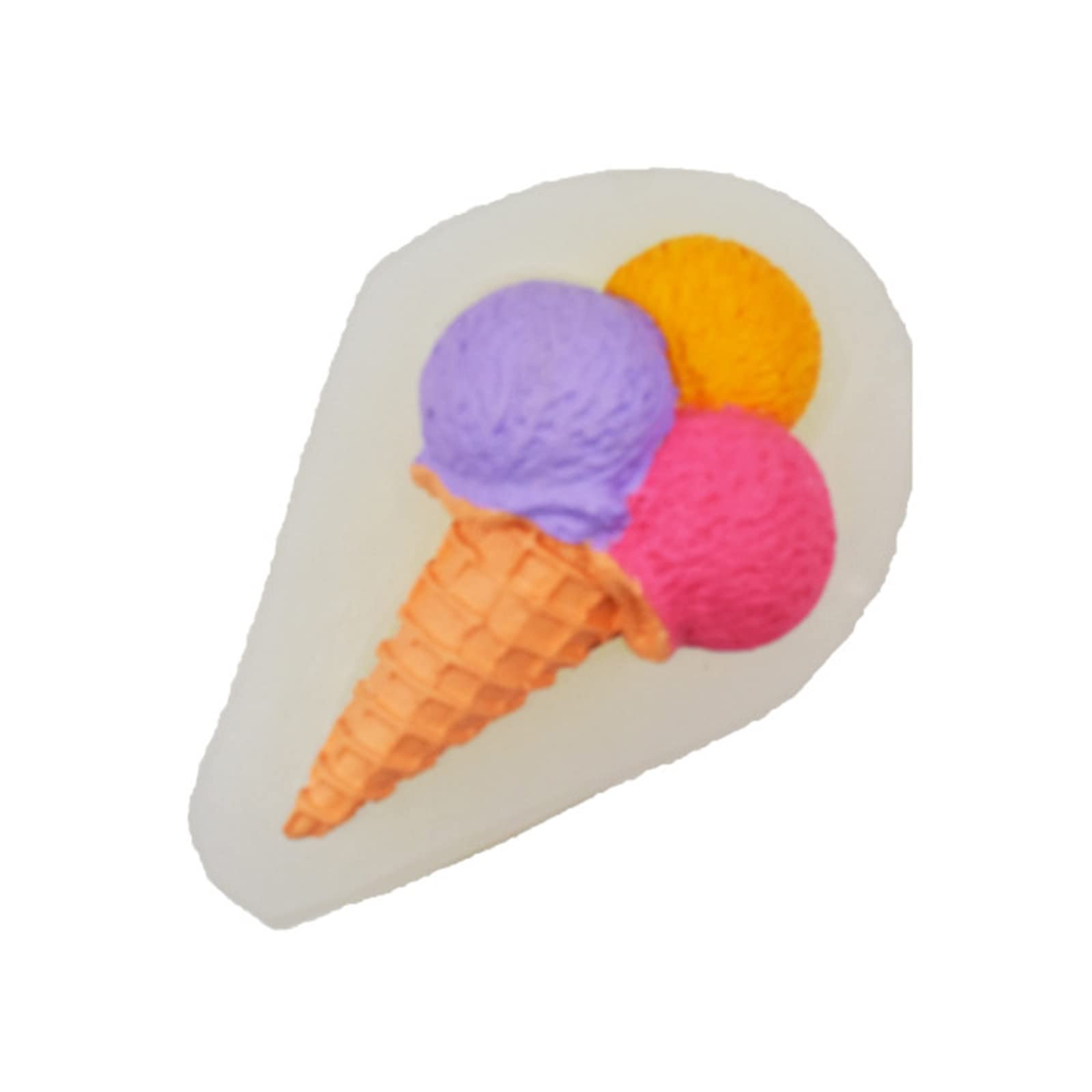 Moldes para helado, Moldes de chocolate for fondant, herramientas for decorar pasteles, 4 estilos, accesorios silicona hechos a mano(A)