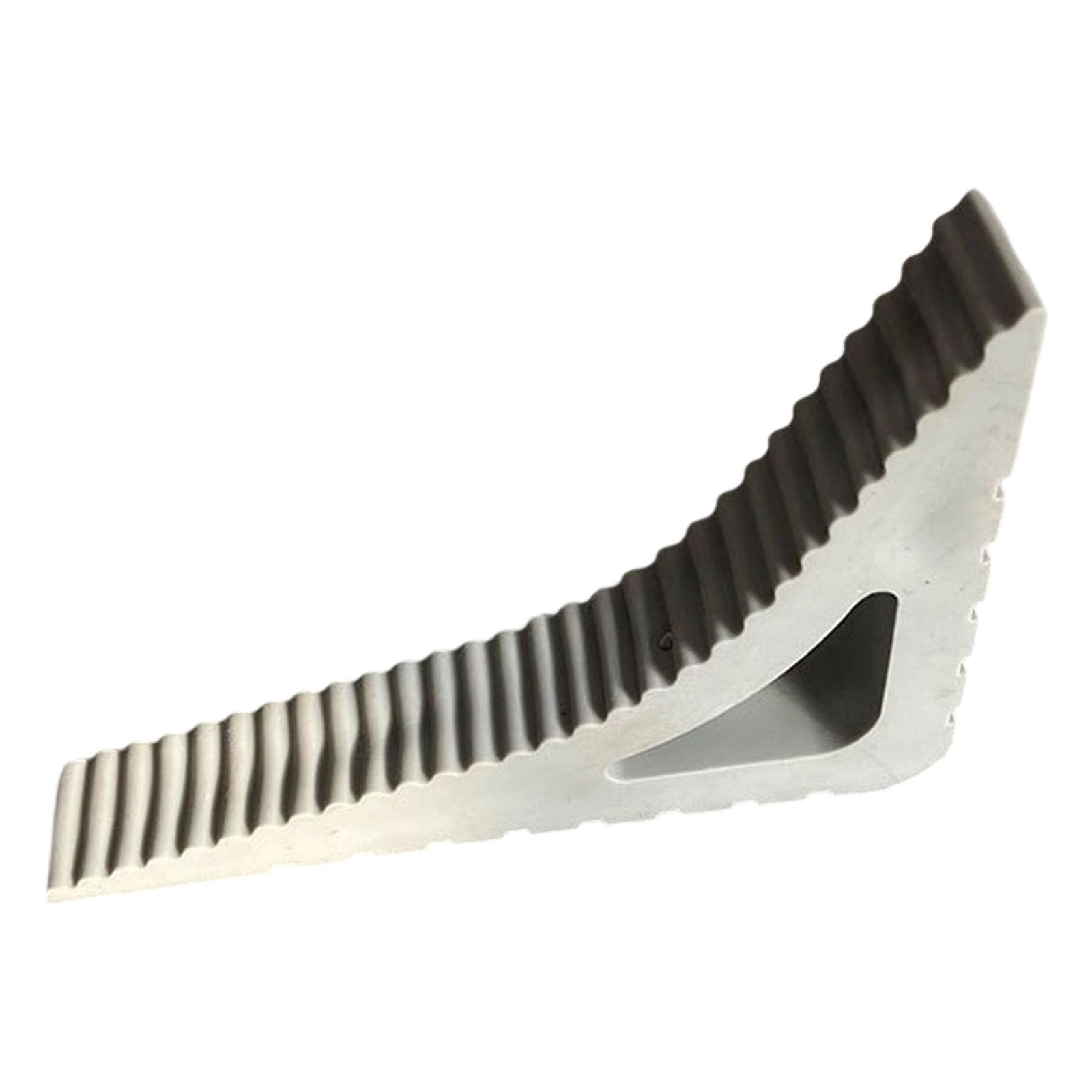 Tertioi Gray Creative Triangle Door Stopper Shock Absorbing Block Wedge Door Stopper Soft Bumper Guard Creative Shape Door Stop