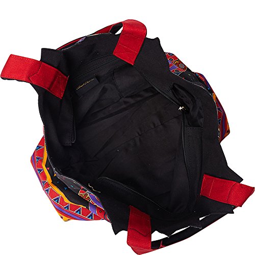 Bolso tote negro para mujer miniatura 3