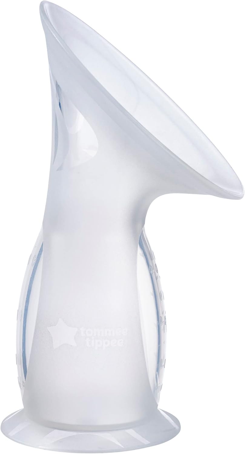Tommee Tippee Silicone Manual Breast Pump and Let Down Catcher to Express, Relieve or Catch