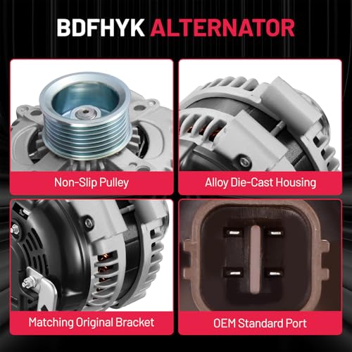 BDFHYK 11154N Alternator Compatible with Acura RDX 2.3L l4 2007-2012 by BDFHYK - Used condition - Image 6