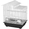 Kings Cages ES 1814 H Parrot Bird cage Toy Toys Parakeets Finches Cockatiels Black