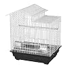 King's Cages ES 1814 H Parrot Bird cage Toy Toys Parakeets Finches Cockatiels (Black)
