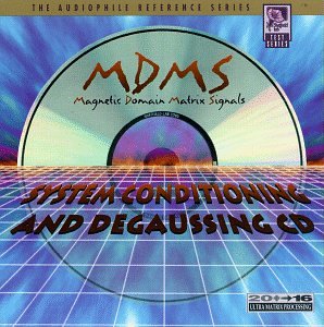 Mdms System Conditioning Disc [Audio CD] Various Artists