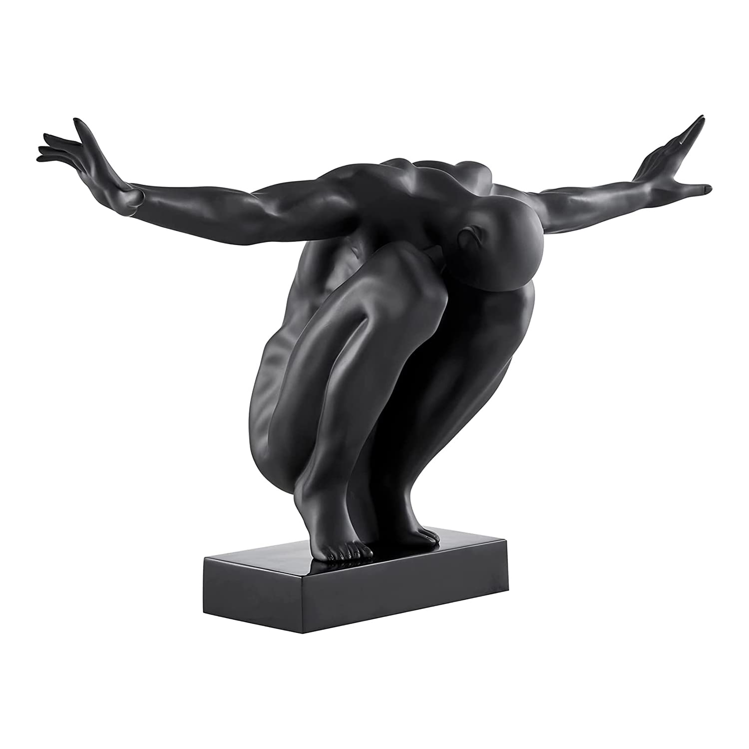 Finesse DecorSculpture, Resin, Black