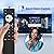 RC923A FMB1 Voice Remote Control Replacement for TCL Google TV QM5K QM6K QM6KPRO QM7K Q77K X11K Series QLED Mini-LED 4K UHD Smart TV (Part Number G0401-000267)