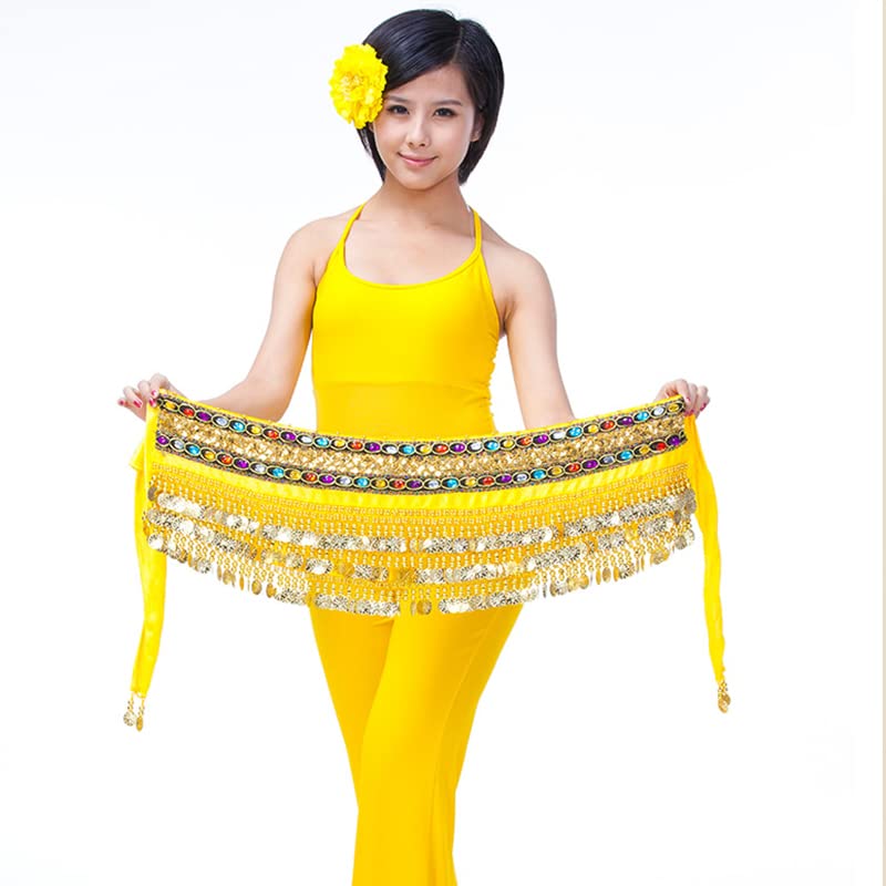 Cintura For Danza Del Ventre Da Donna Cintura For Moneta Da Danza Del Ventre Costume Da - Foto 5