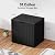 NEWBULIG 31 Gallon Outdoor Storage Box, Waterproof Deck Box with Lockable Lid, Patio Furniture Bench & Side Table, Easy Assembly, for Garden, Pool, Patio & Backyard Organization, Black