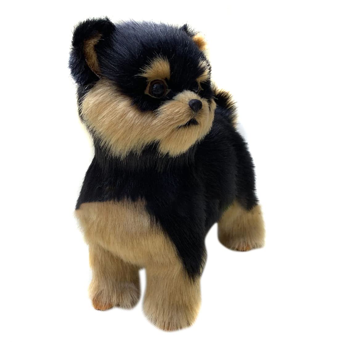 Peluche Yorkie réaliste à offrir comme cadeau d'anniversaire pour enfant