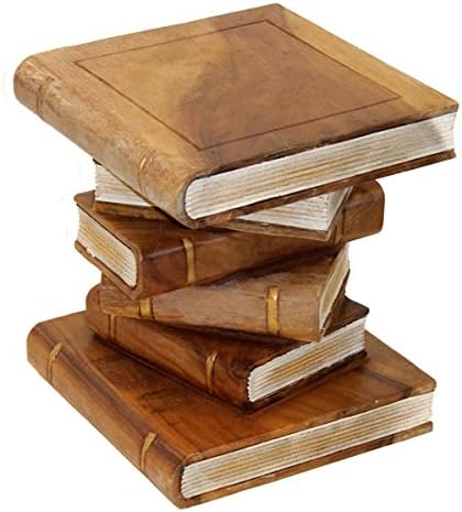 Stacked Books Ornamental Table - Medium