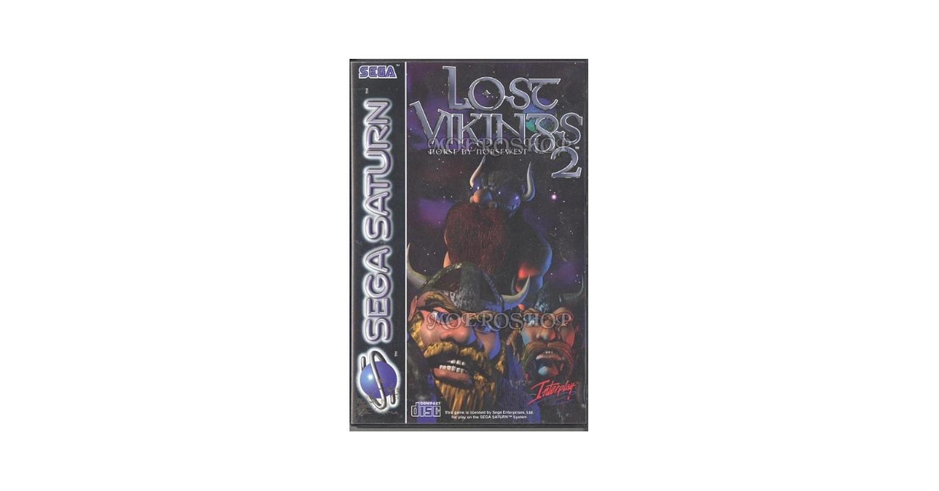 Lost Vikings 2 Sega Saturn PAL セガサターン Lost Vikings 2