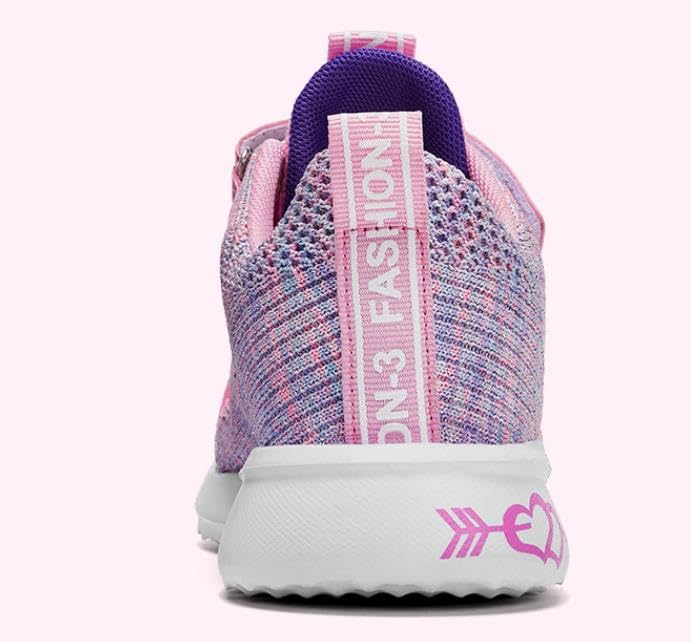 Toddler/Little Kid/Big Kid Girls Pink Sneakers Kids Shoes Lightweight Breathable Athletic Running Tennis Fitness Shoes3