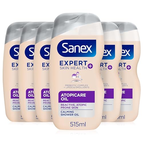 Huile de douche 0 % sulfates Sanex BiomeProtect pour peaux atopiques