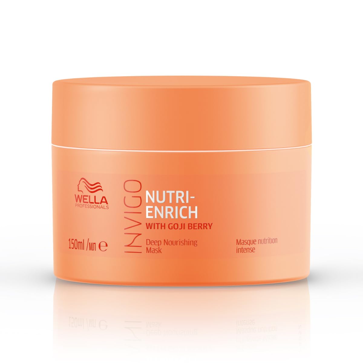 Wella Professionals Invigo Nutri-Enrich Hair Mask | 150 ml | Nourishing, Hydrating Hair Treatment for Dry & Damaged Hair | With Goji Berry Nutrients