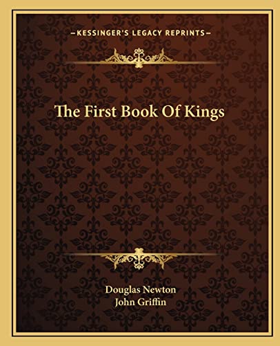 The First Book Of Kings