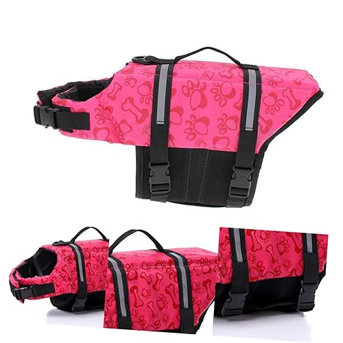 Hohopeti Casaco De Cachorrinho Regatas De Praia Colete Reflexivo Para Cães Coletes Salva-Vidas Para