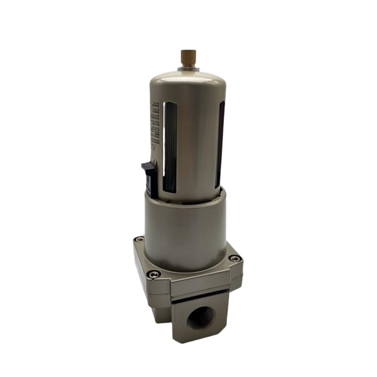 Filtro neumático Ajustable AF5000-06 AF5000-10 AF5000-06d/10d Bomba de Aire Compresor Filtro Trampa de Agua y Humedad Colector de Aceite Presión Neumático Automático(AF5000-10D,Copper Core)