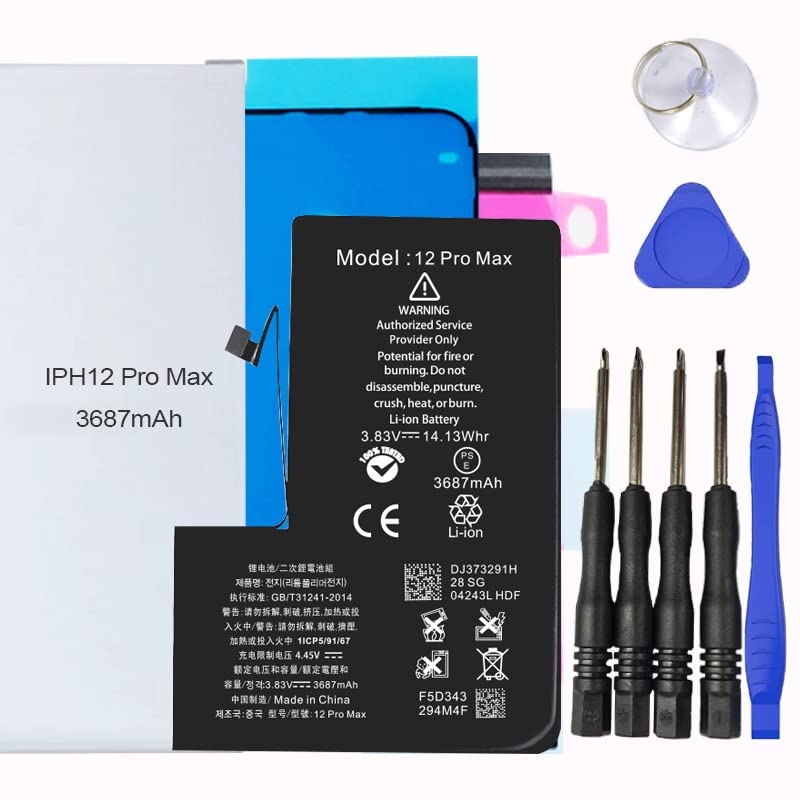 Batterie iPhone 12 Pro Max : kit complet pour réparer la panne de batterie