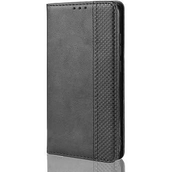 SEAHAI Leather Folio Case for Vivo V50 5G / Vivo V50e 5G Flip Wallet Case with Card Slots Premium PU Leather Mobile Phone Case Protective Cover - Black