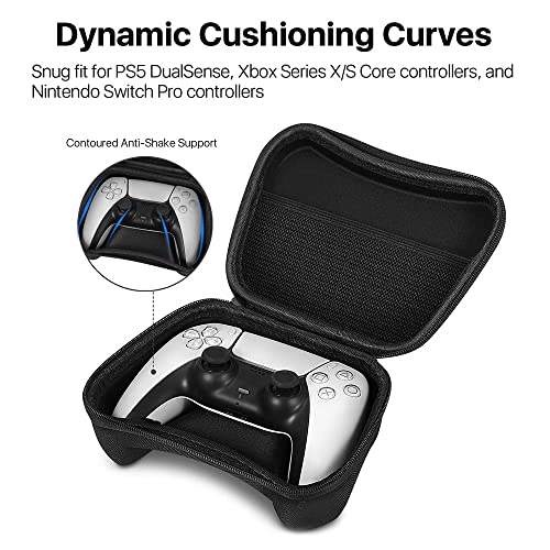 Estojo de armazenamento de viagem TNP para controle PS5, controle PS4, controle Xbox Series X/S/Xbox