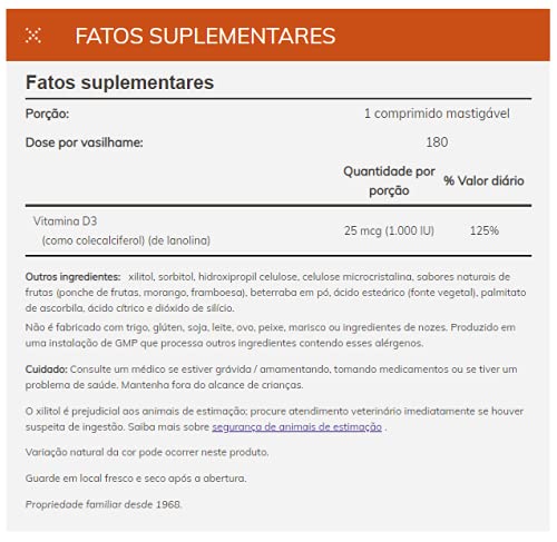 Agora alimentos, vitamina D-3, alta potência, 1.000 UI, 180 softgels